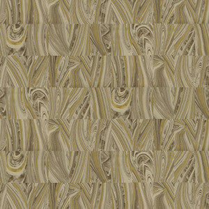 Boulders Brown Glitter Marble Wallpaper by Advantage
