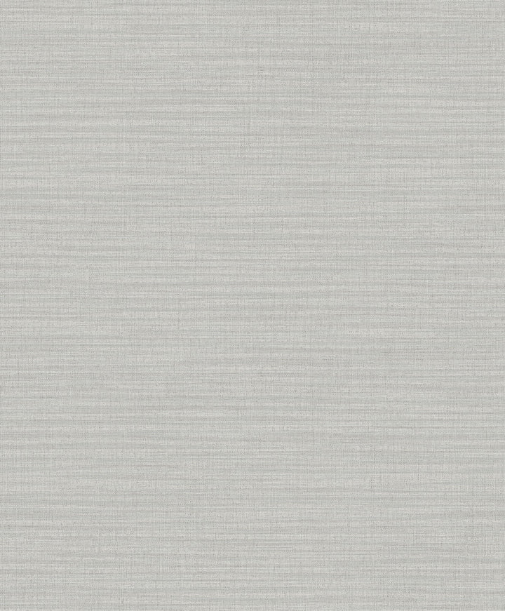 Perdita Grey Grey Linen Wallpaper by Advantage Shades of Grey Covers about 57.8 square feet 21-in by 33-ft long roll Unpasted 25 - Fabric Carolina -