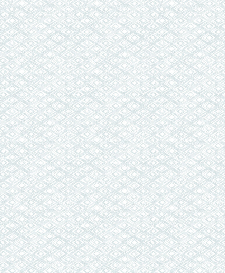 Delilah Aqua Diamond Wallpaper by Decorline Vista Covers about 57.8 square feet 21-in by 33-ft long roll Unpasted 6.3 - Fabric Carolina -
