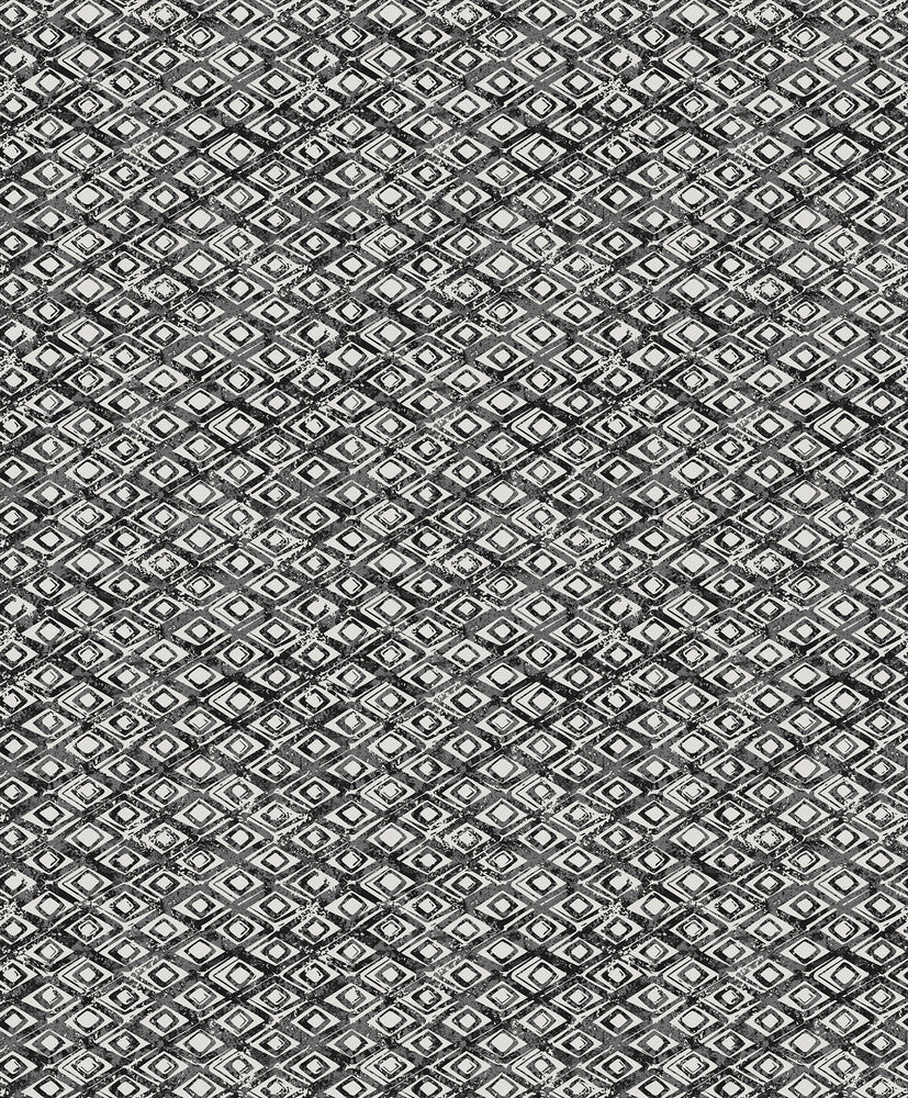 Delilah Slate Diamond Wallpaper by Decorline Vista Covers about 57.8 square feet 21-in by 33-ft long roll Unpasted 6.3 - Fabric Carolina -