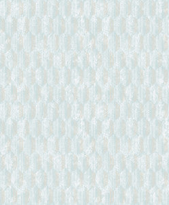 Kendall Light Blue Geometric Wallpaper by Decorline