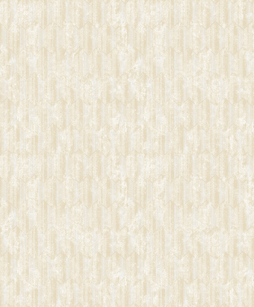 Kendall Champagne Geometric Wallpaper by Decorline Vista Covers about 57.8 square feet 21-in by 33-ft long roll Unpasted 12.6 - Fabric Carolina -