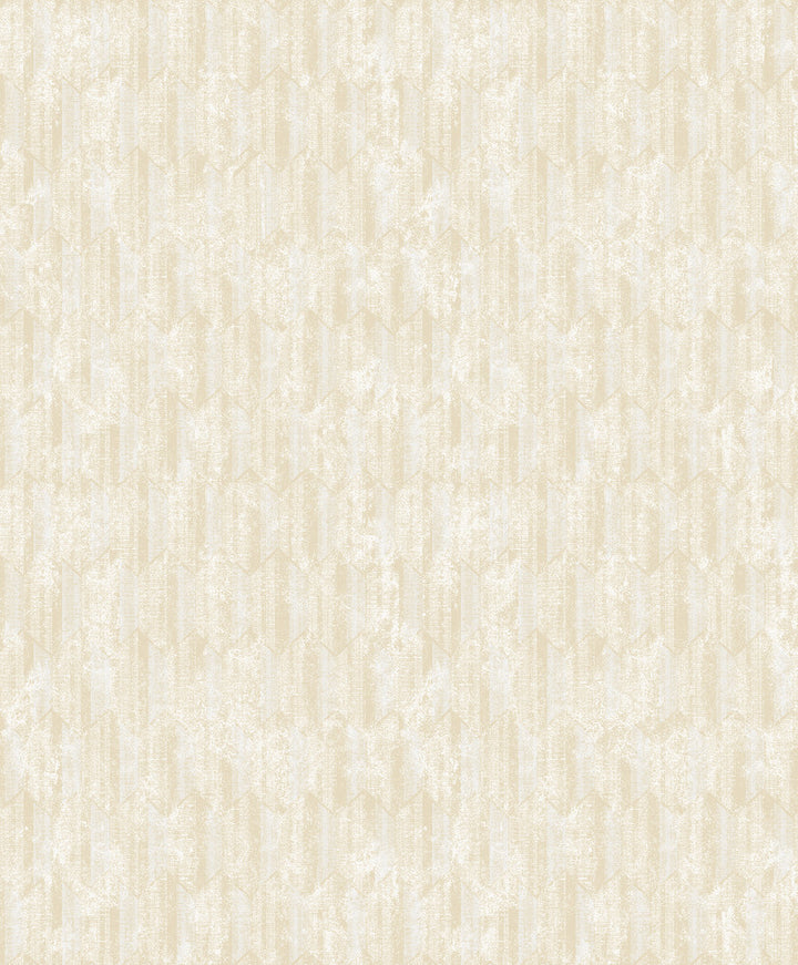 Kendall Champagne Geometric Wallpaper by Decorline Vista Covers about 57.8 square feet 21-in by 33-ft long roll Unpasted 12.6 - Fabric Carolina -