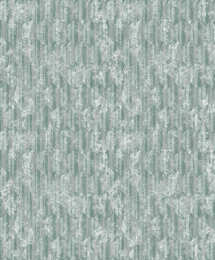 Kendall Teal Geometric Wallpaper by Decorline Vista Covers about 57.8 square feet 21-in by 33-ft long roll Unpasted 12.6 - Fabric Carolina -