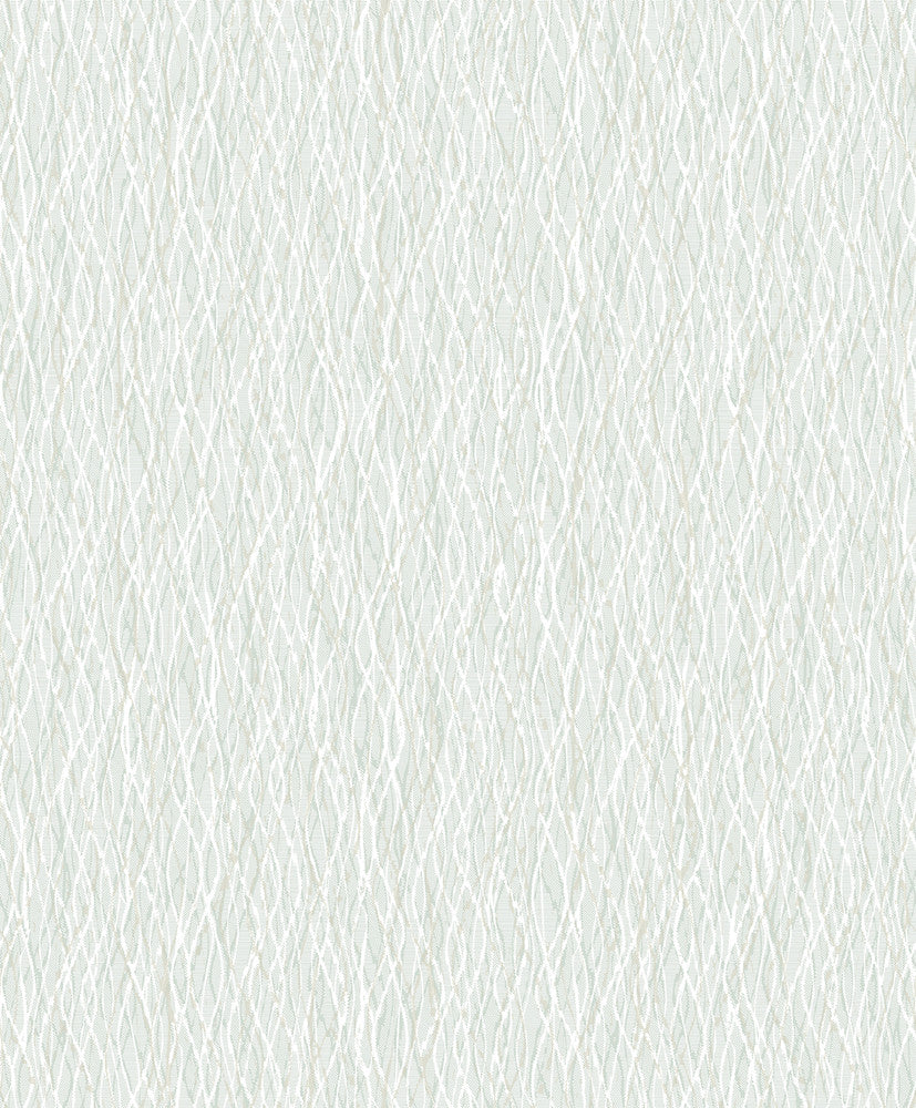 Quinn Light Green Twist Wallpaper by Decorline Vista Covers about 57.8 square feet 21-in by 33-ft long roll Unpasted 25 - Fabric Carolina -