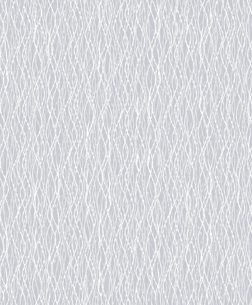 Quinn Lavender Twist Wallpaper by Decorline Vista Covers about 57.8 square feet 21-in by 33-ft long roll Unpasted 25 - Fabric Carolina -
