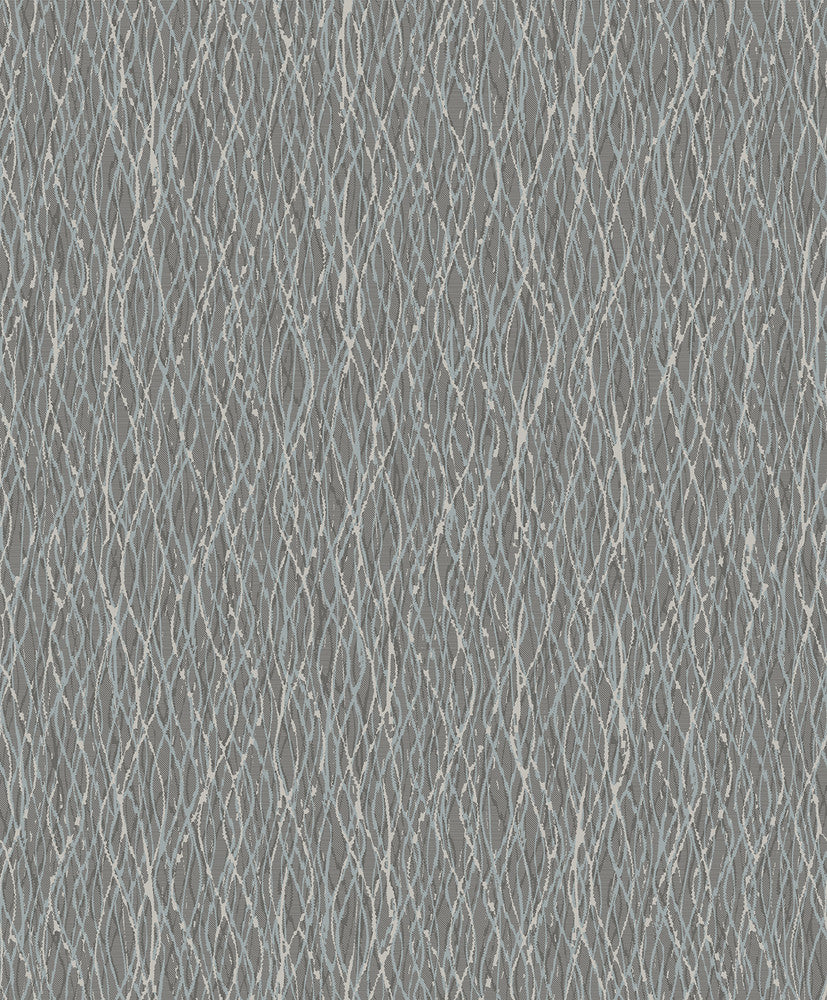 Quinn Brown Twist Wallpaper by Decorline Vista Covers about 57.8 square feet 21-in by 33-ft long roll Unpasted 25 - Fabric Carolina -
