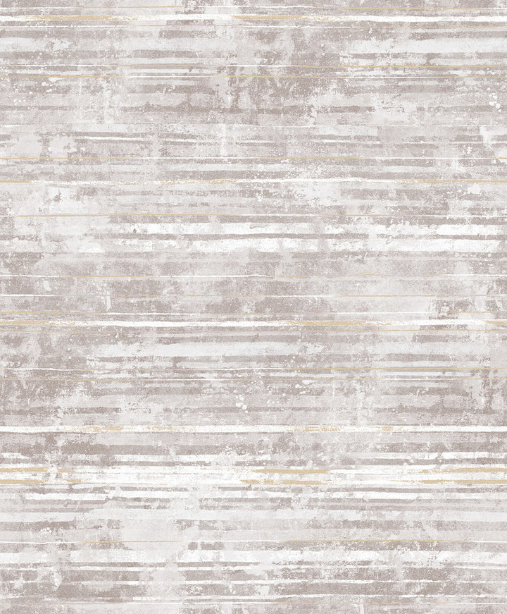 Makayla Mauve Distressed Stripe Wallpaper by Decorline Vista Covers about 57.8 square feet 21-in by 33-ft long roll Unpasted 25 - Fabric Carolina -
