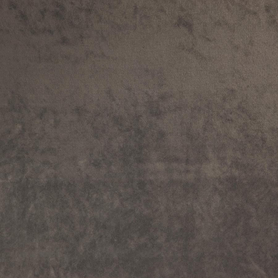 Zurich # 14 Battleship by Maxwell Designer Fabric Glam Velvet 100% POLYESTER INDIA 56.75" - Swanky Fabrics -