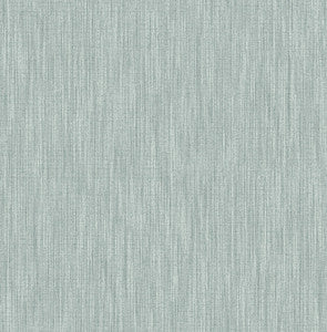 Chiniile Light Blue Faux Linen Wallpaper by A-Street Prints