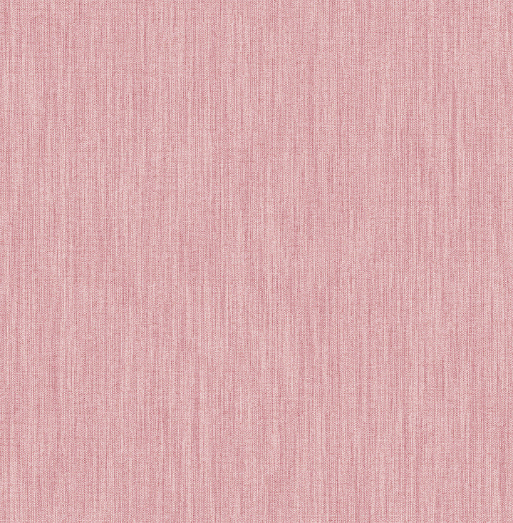 Chiniile Pink Faux Linen Wallpaper by A-Street Prints Equinox Covers about 56.4 square feet 20.5-in by 33-ft long roll Unpasted 0 - Fabric Carolina -