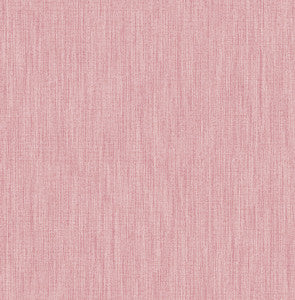 Chiniile Pink Faux Linen Wallpaper by A-Street Prints