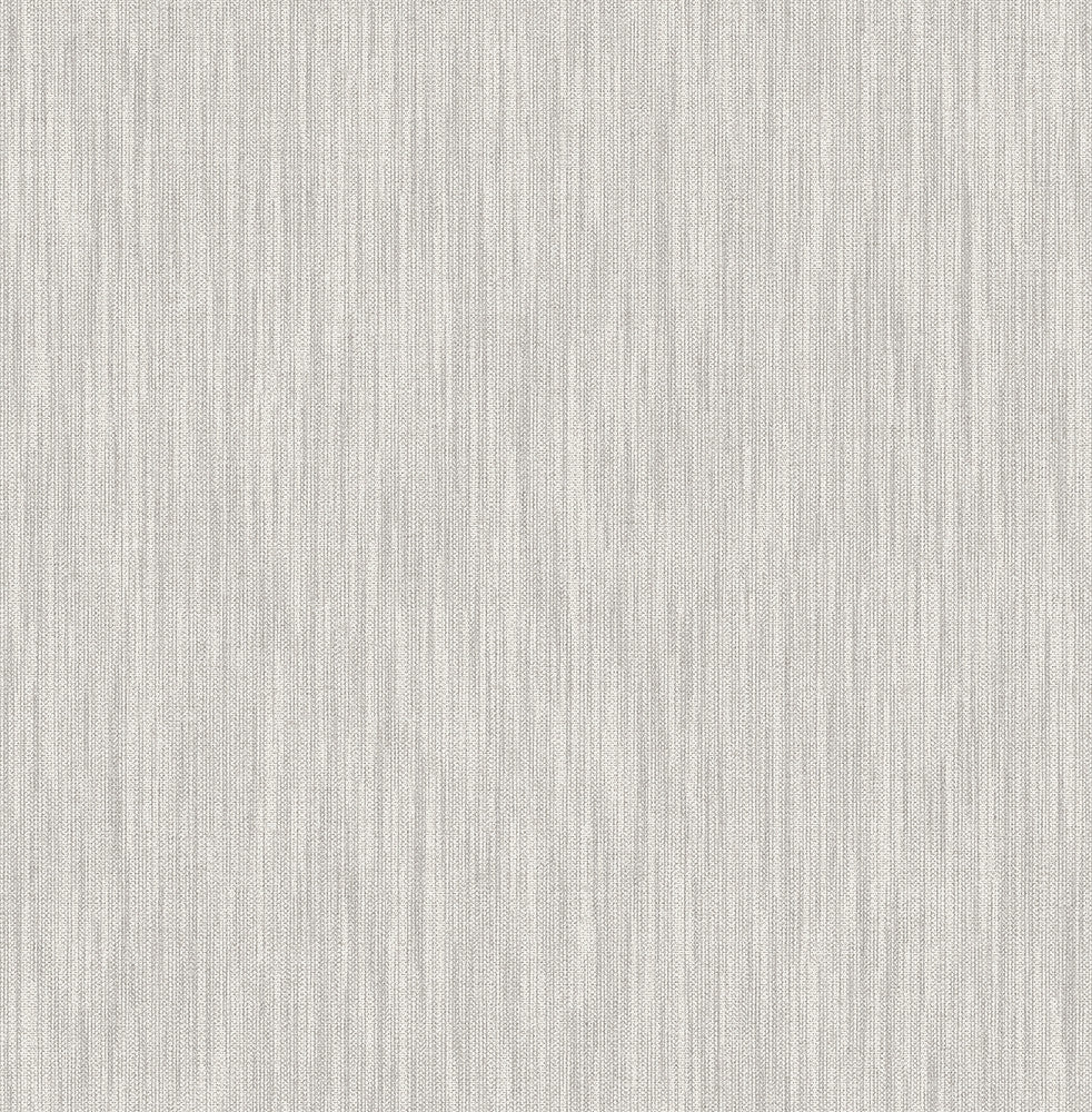 Chiniile Grey Faux Linen Wallpaper by A-Street Prints Equinox Covers about 56.4 square feet 20.5-in by 33-ft long roll Unpasted 0 - Fabric Carolina -