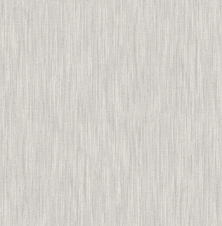 Chiniile Grey Faux Linen Wallpaper by A-Street Prints Equinox Covers about 56.4 square feet 20.5-in by 33-ft long roll Unpasted 0 - Fabric Carolina -