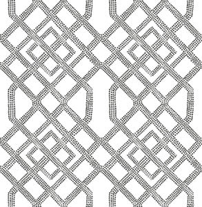 Traverse Black Trellis Wallpaper by A-Street Prints