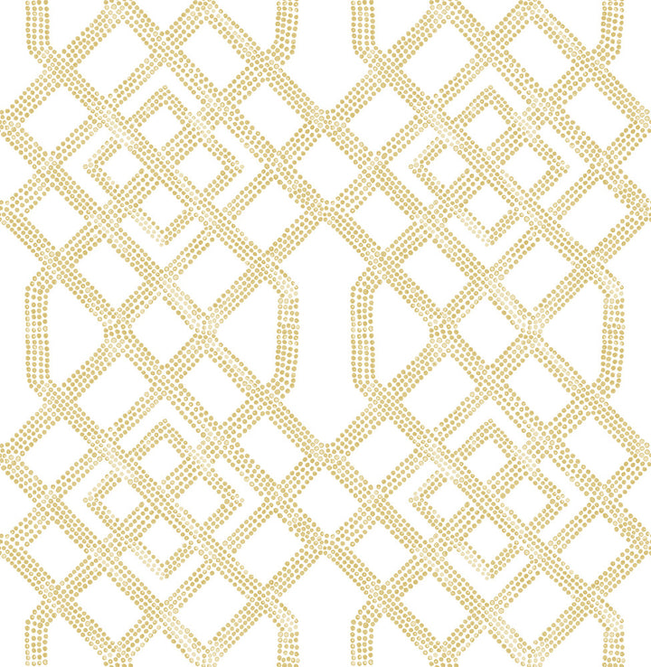 Traverse Beige Trellis Wallpaper by A-Street Prints Equinox Covers about 56.4 square feet 20.5-in by 33-ft long roll Unpasted 20.9 - Fabric Carolina -