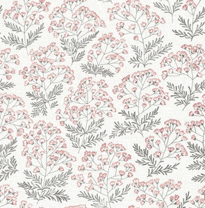 Floret Pink Floral Wallpaper by A-Street Prints
