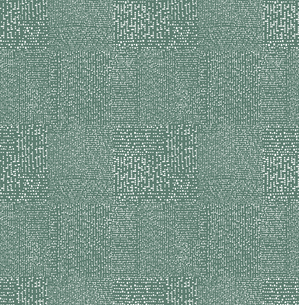 Zenith Green Abstract Geometric Wallpaper by A-Street Prints Equinox Covers about 56.4 square feet 20.5-in by 33-ft long roll Unpasted 20.9 - Fabric Carolina -