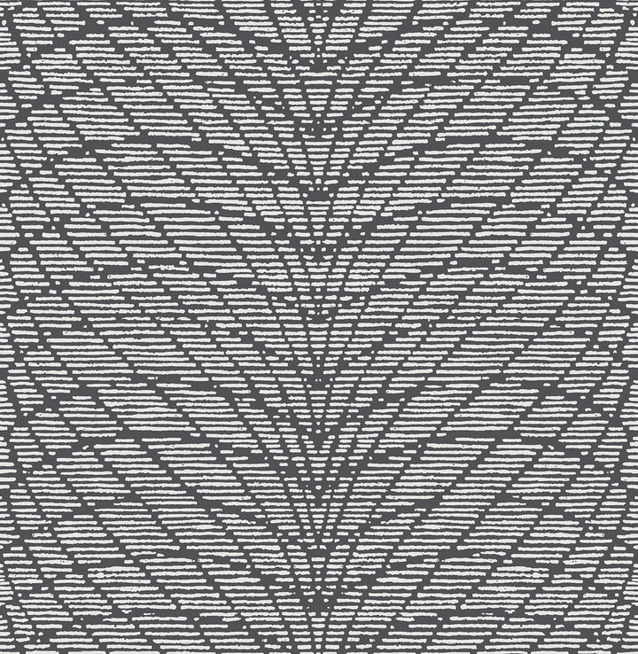 Aperion Dark Brown Chevron Wallpaper by A-Street Prints Equinox Covers about 56.4 square feet 20.5-in by 33-ft long roll Unpasted 20.9 - Fabric Carolina -
