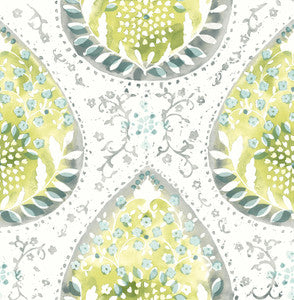 Alistair Green Medallion Wallpaper by A-Street Prints