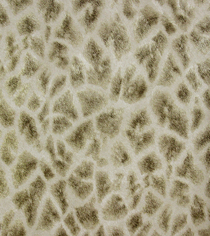 Montone Taupe Giraffe Wallpaper by Brewster Selvaggia Covers about 57.8 square feet 21-in by 33-ft long roll Unpasted 25 - Fabric Carolina -