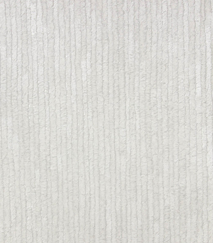 Down Off White Stripe Wallpaper by Brewster Selvaggia Covers about 57.8 square feet 21-in by 33-ft long roll Unpasted 0 - Fabric Carolina -