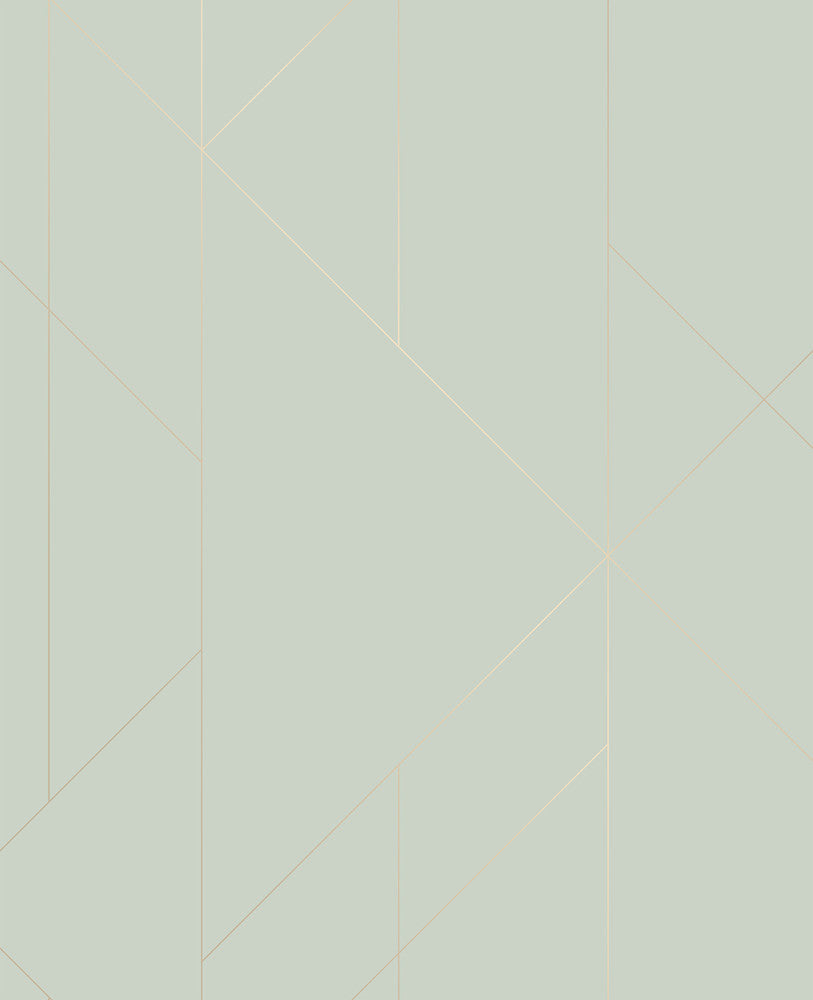 Torpa Mint Geometric Wallpaper by A-Street Prints Conran's Plain Simple Useful Covers about 56.4 square feet 20.5-in by 33-ft long roll Unpasted 12.6 - Fabric Carolina -