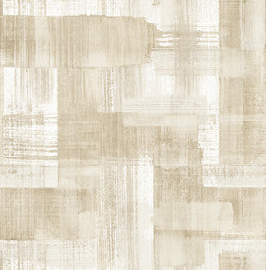 Trosa Beige Brushstroke Wallpaper by A-Street Prints