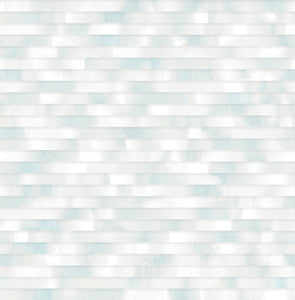 Kalmar Light Blue Hazy Stripe Wallpaper by A-Street Prints