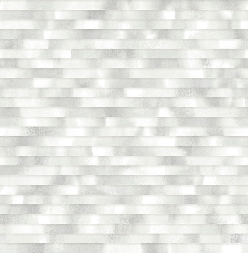 Kalmar Grey Hazy Stripe Wallpaper by A-Street Prints Conran's Plain Simple Useful Covers about 56.4 square feet 20.5-in by 33-ft long roll Unpasted 20.9 - Fabric Carolina -