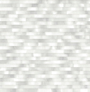 Kalmar Grey Hazy Stripe Wallpaper by A-Street Prints