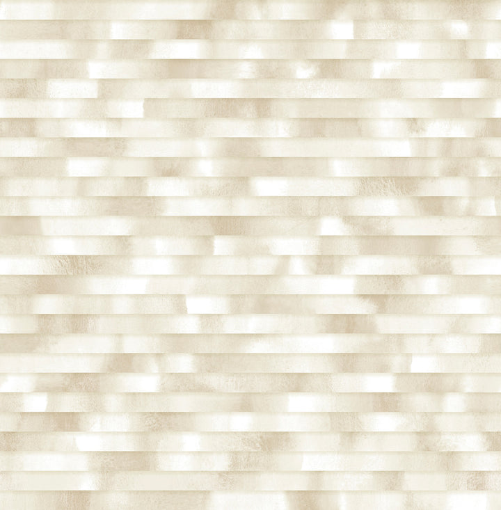 Kalmar Beige Hazy Stripe Wallpaper by A-Street Prints Conran's Plain Simple Useful Covers about 56.4 square feet 20.5-in by 33-ft long roll Unpasted 20.9 - Fabric Carolina -