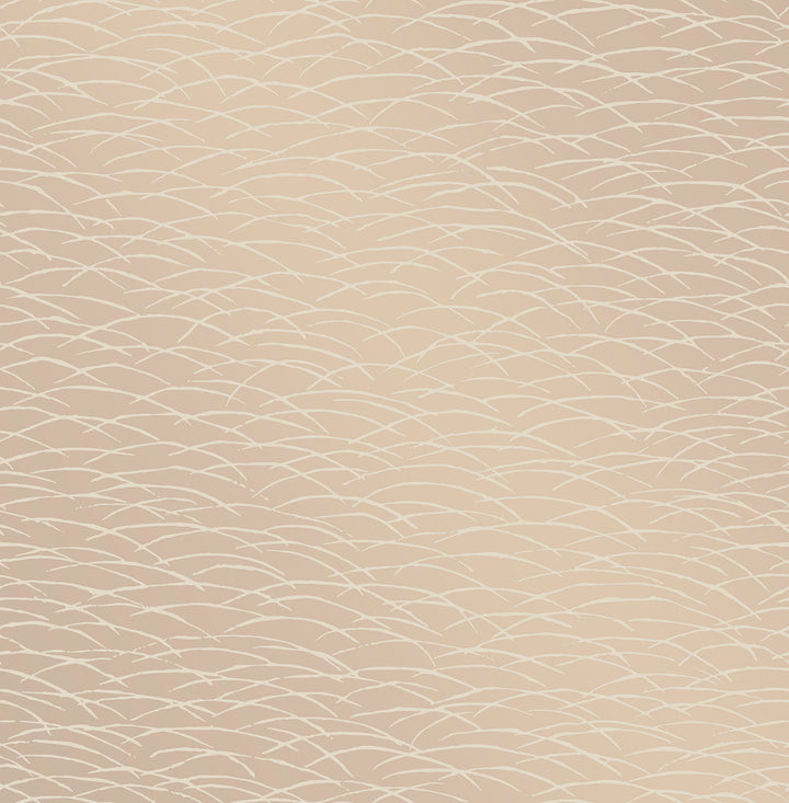 Hono Beige Abstract Wave Wallpaper by A-Street Prints Conran's Plain Simple Useful Covers about 56.4 square feet 20.5-in by 33-ft long roll Unpasted 20.9 - Fabric Carolina -
