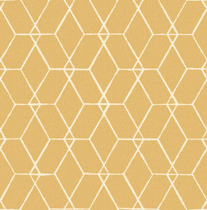 Osterlen Yellow Trellis Wallpaper by A-Street Prints