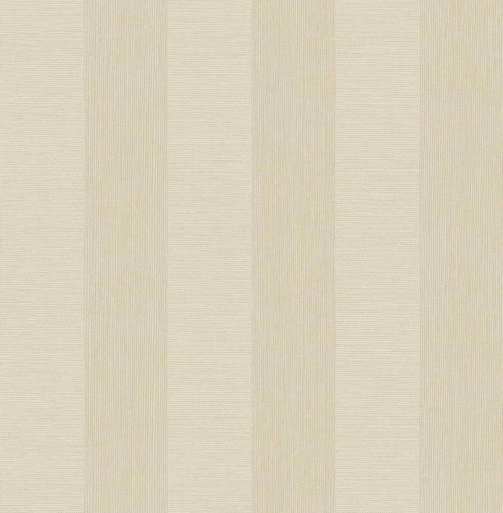 Intrepid Bone Textured Stripe Wallpaper by Decorline Architecture Covers about 56.4 square feet 20.5-in by 33-ft long roll Unpasted 0 - Fabric Carolina -