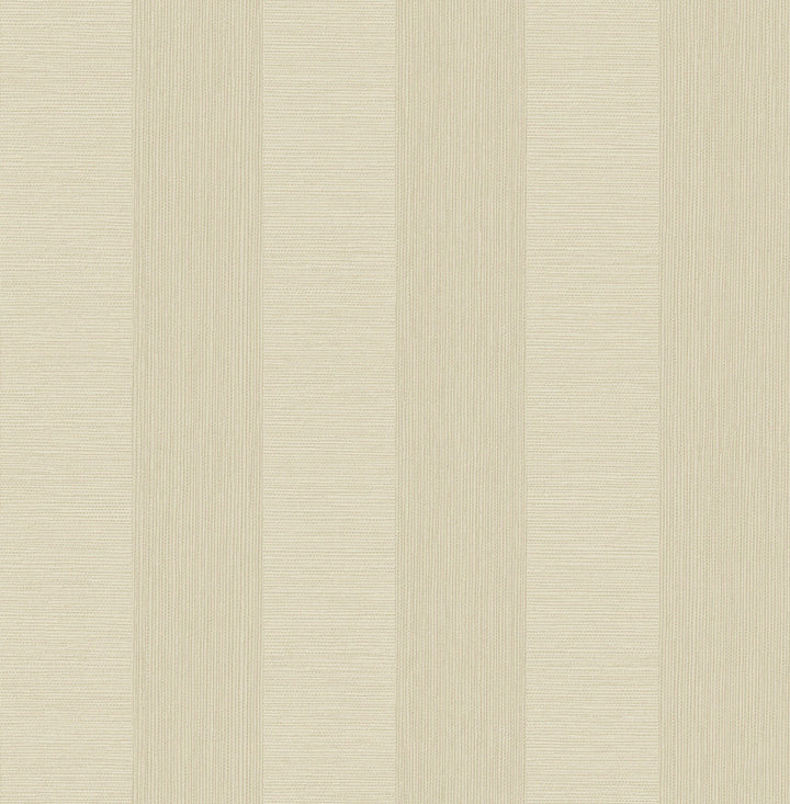 Intrepid Bone Textured Stripe Wallpaper by Decorline Architecture Covers about 56.4 square feet 20.5-in by 33-ft long roll Unpasted 0 - Fabric Carolina -