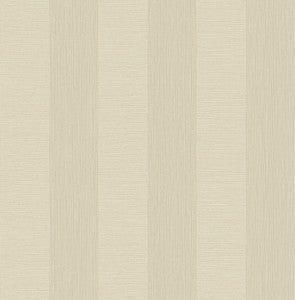 Intrepid Bone Textured Stripe Wallpaper by Decorline