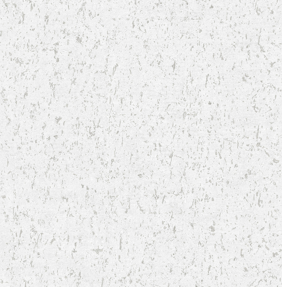 Guri White Concrete Texture Wallpaper by Decorline Architecture Covers about 56.4 square feet 20.5-in by 33-ft long roll Unpasted 0 - Fabric Carolina -