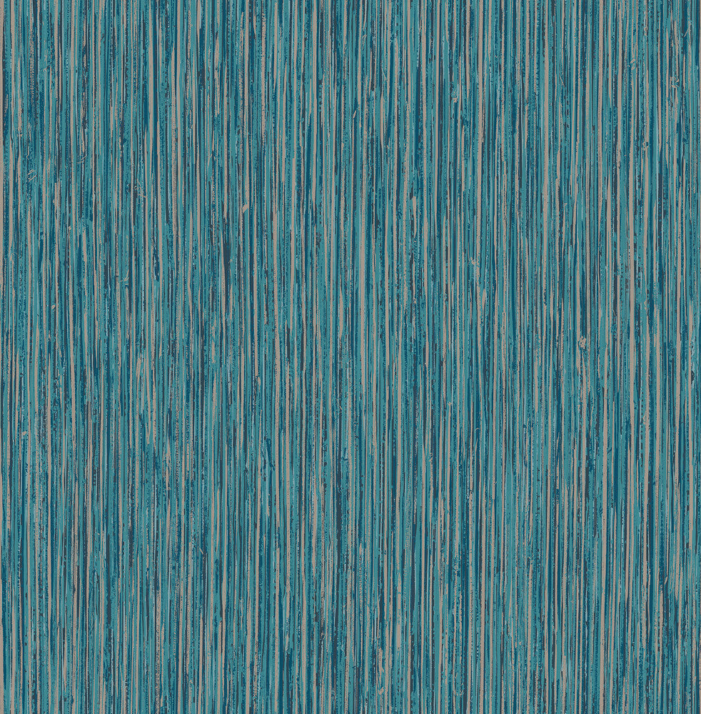 Kofi Blue Faux Grasscloth Wallpaper by Fine Decor Medley Covers about 56.4 square feet 20.5-in by 33-ft long roll Unpasted 10.4 - Fabric Carolina -