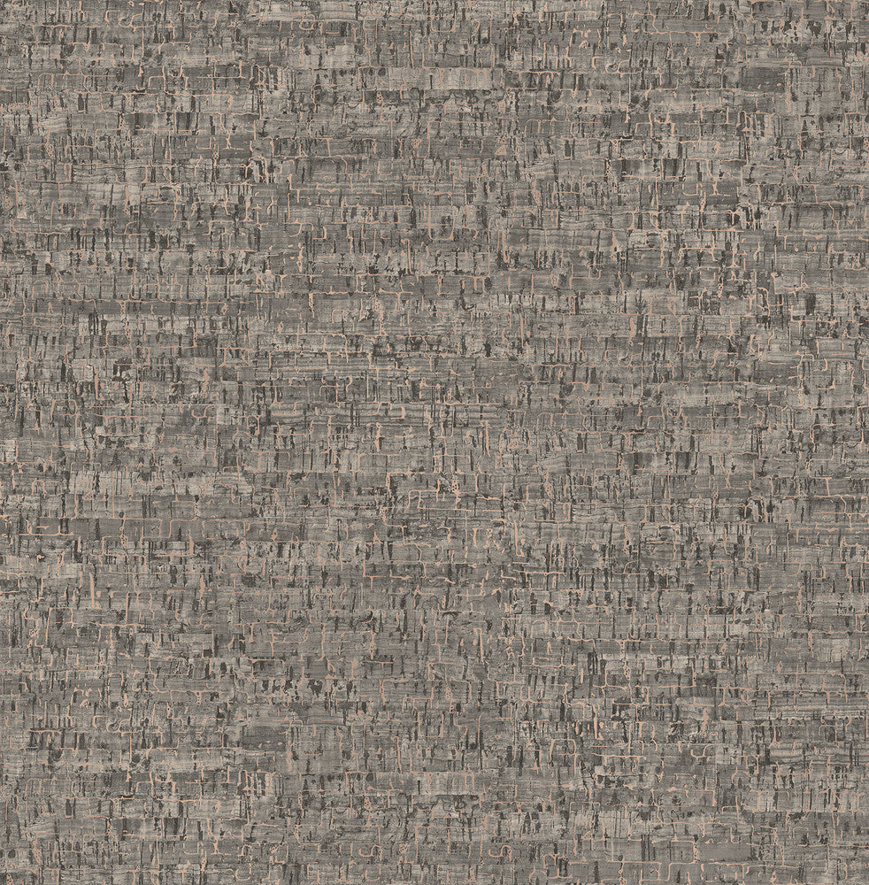 Henrique Taupe Faux Cork Wallpaper by Fine Decor Medley Covers about 56.4 square feet 20.5-in by 33-ft long roll Unpasted 20.75 - Fabric Carolina -