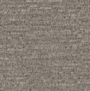 Henrique Taupe Faux Cork Wallpaper by Fine Decor