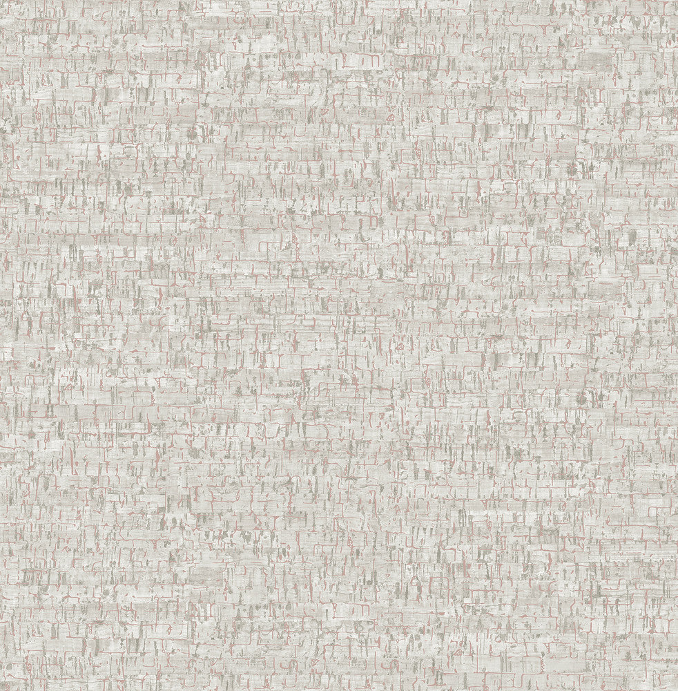 Henrique Grey Faux Cork Wallpaper by Fine Decor Medley Covers about 56.4 square feet 20.5-in by 33-ft long roll Unpasted 20.75 - Fabric Carolina -