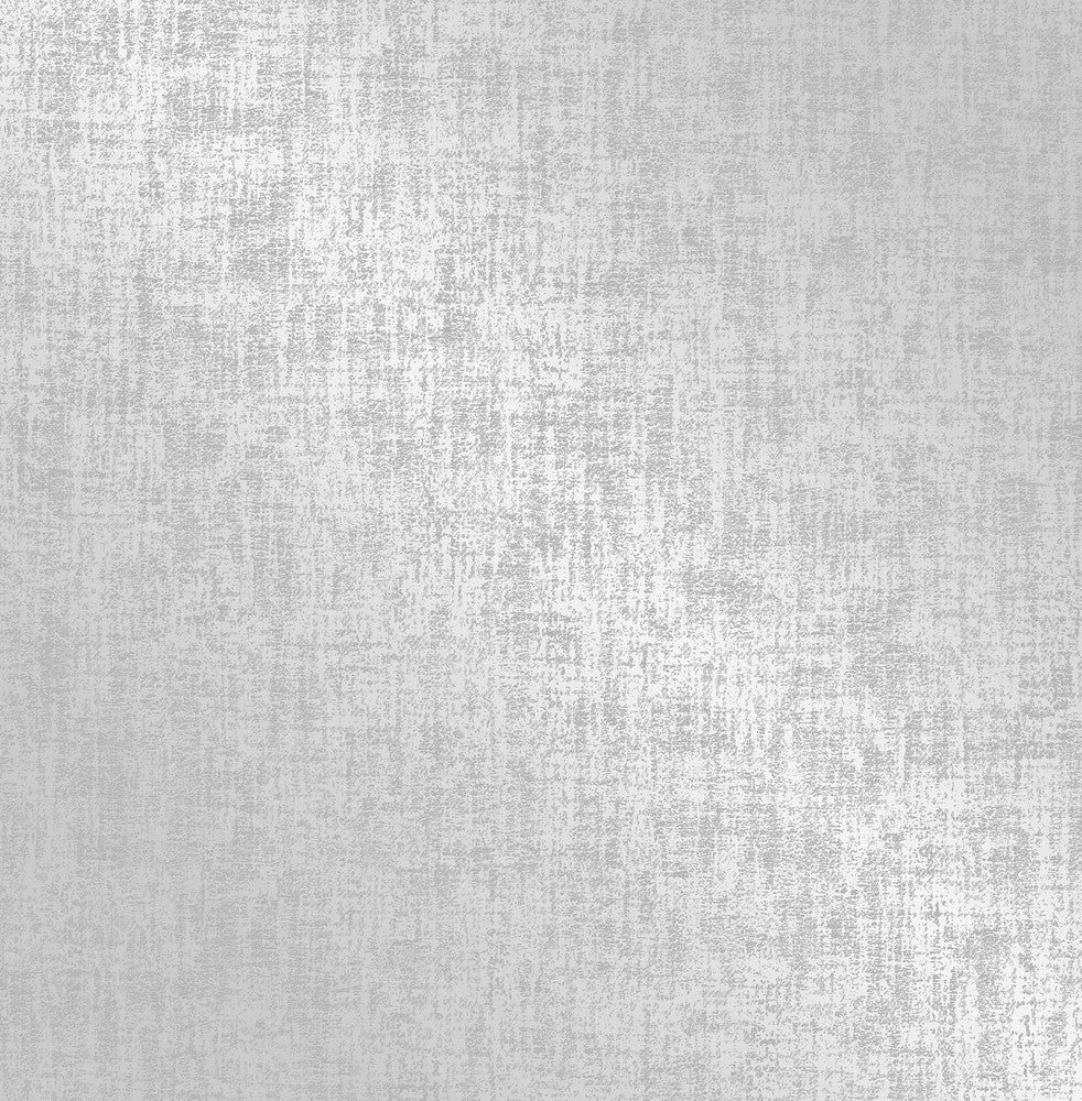 Asher Silver Distressed Wallpaper by Fine Decor Medley Covers about 56.4 square feet Great Britain Unpasted No repeat, random match 20.5-in by 33-ft long roll - Fabric Carolina -