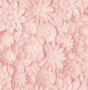 Dacre Pink Floral Wallpaper by Fine Decor