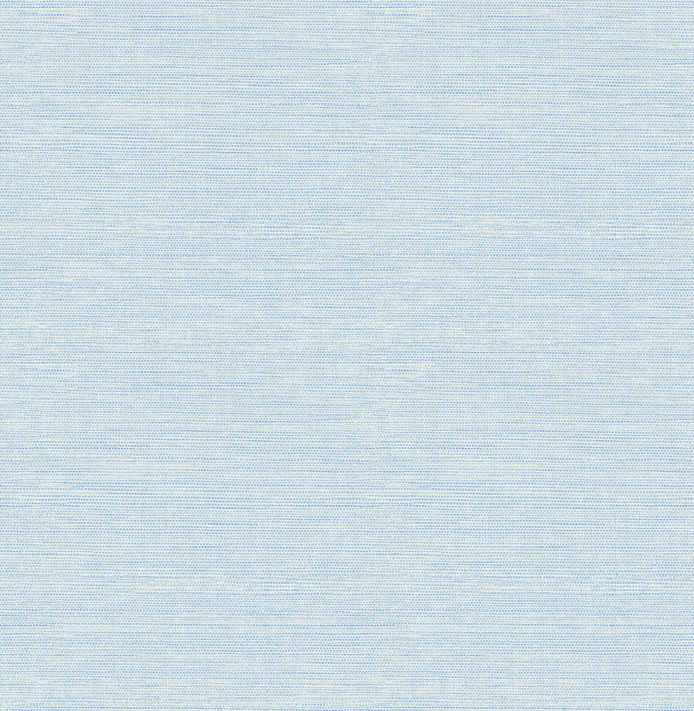 Agave Bliss Sky Blue Faux Grasscloth Wallpaper by A-Street Prints Perennial Covers about 56.4 square feet 20.5-in by 33-ft long roll Unpasted 20.9 - Fabric Carolina -