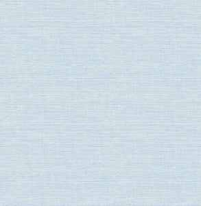 Agave Bliss Sky Blue Faux Grasscloth Wallpaper by A-Street Prints