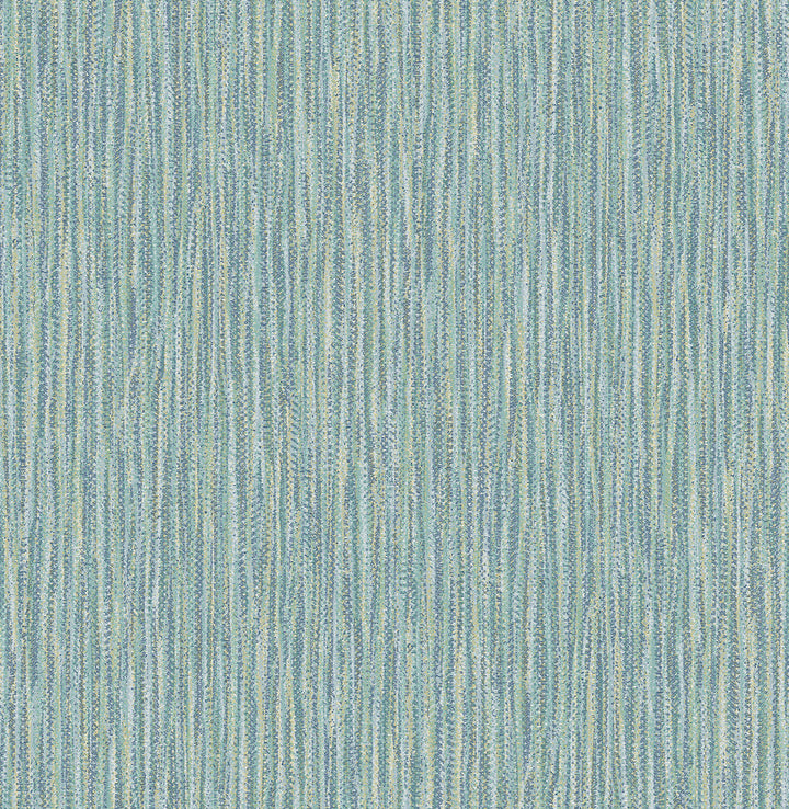 Raffia Thames Aqua Faux Grasscloth Wallpaper by A-Street Prints Perennial Covers about 56.4 square feet 20.5-in by 33-ft long roll Unpasted 0 - Fabric Carolina -