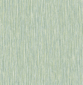 Raffia Thames Green Faux Grasscloth Wallpaper by A-Street Prints
