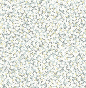 Giverny Multicolor Miniature Floral Wallpaper by A-Street Prints