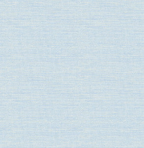Agave Blue Faux Grasscloth Wallpaper by A-Street Prints